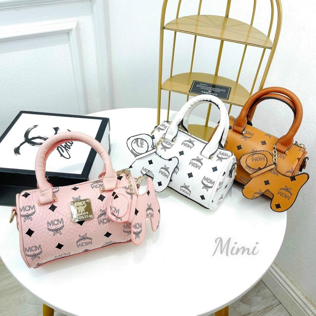 Túi Xách Đeo Vai Nữ Công Sở Mini Dáng Hộp Trống Tròn Cao Cấp Đẹp - TDC107