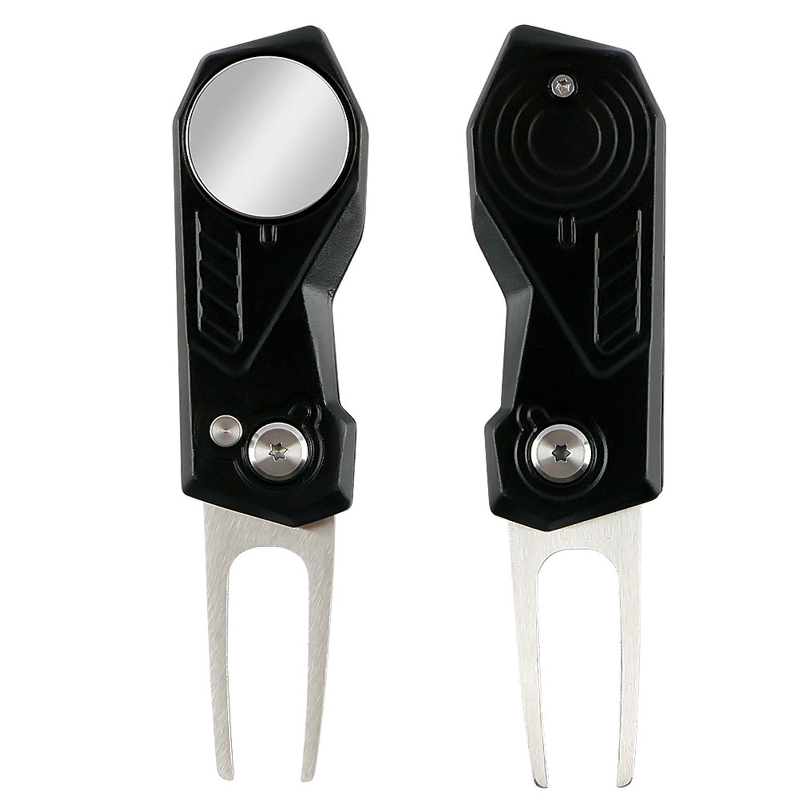 Golf  Tool Golf Supplies Folded Golf Accessories Pitch Mark Repair Fork