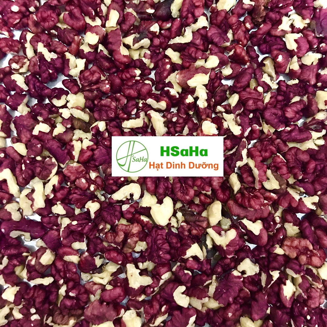 Quả Óc Chó Đỏ Mỹ Tách Vỏ - Chính Hãng HSaHa Hộp 300g