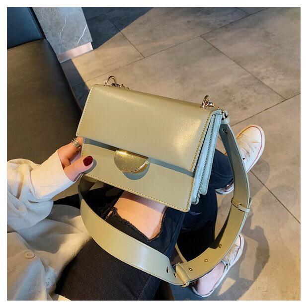 TÚI ĐEO CHÉO MINI ULZZANG THỜI TRANG NỮ CAO CẤP KHÓA TRÒN PHỤ KIỆN THỜI TRANG