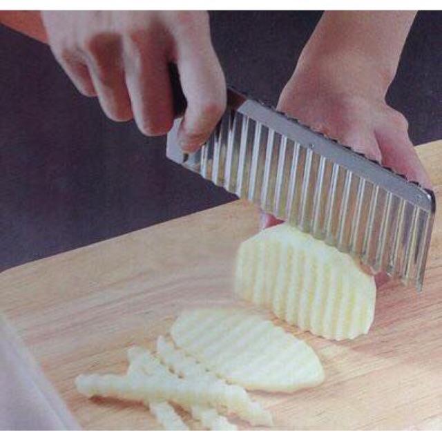 Dao cắt lát, tỉa sóng củ quả bằng inox