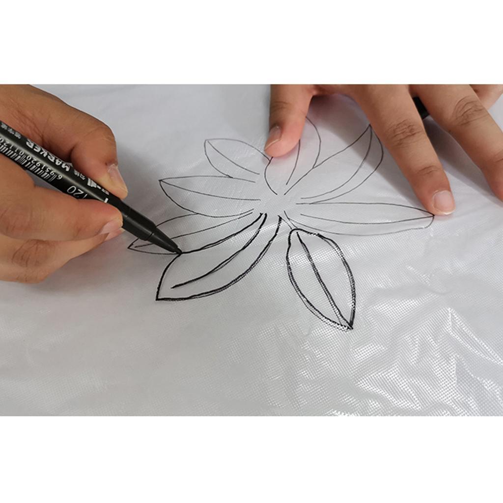 Water Soluble Embroidery Stabilizer Paper DIY Craft Cross Stitch Supplies
