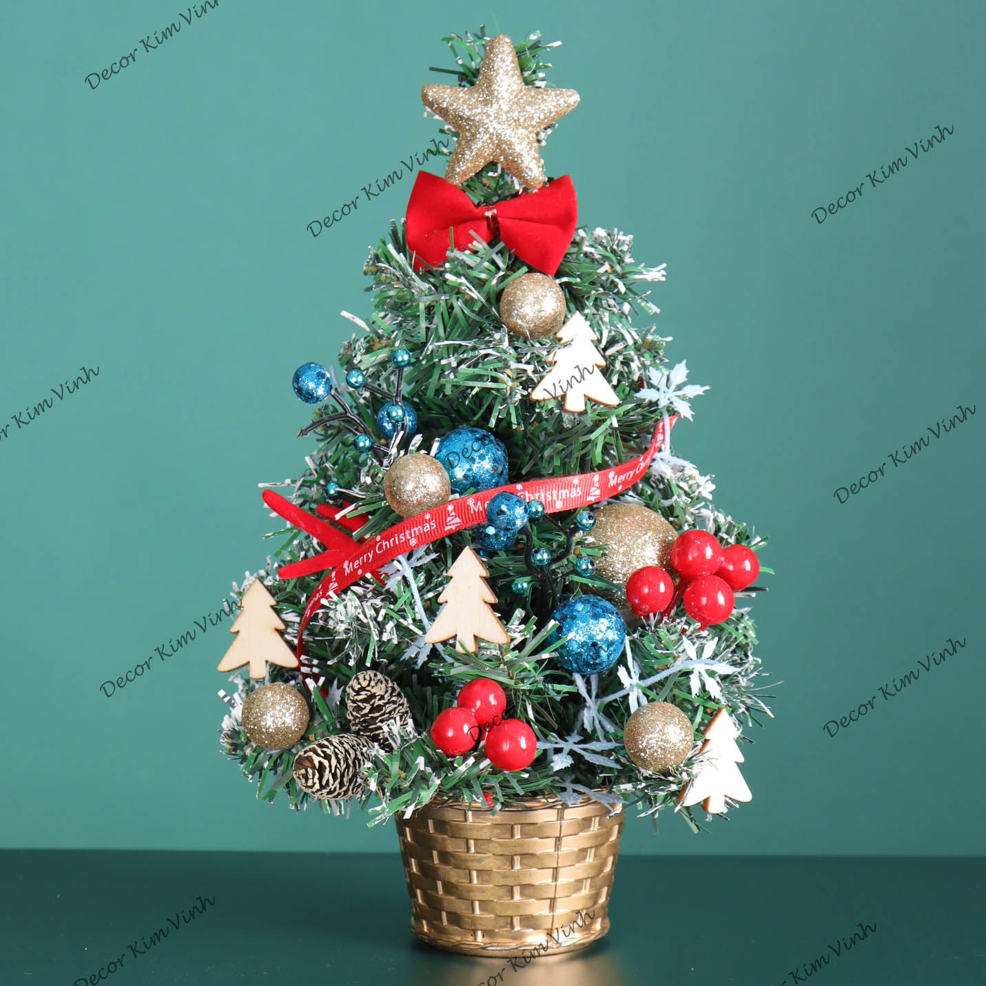 Cây Thông Nhí 3TN07 Cây Thông 30cm Trang Trí Giáng Sinh Cây Thông Noel