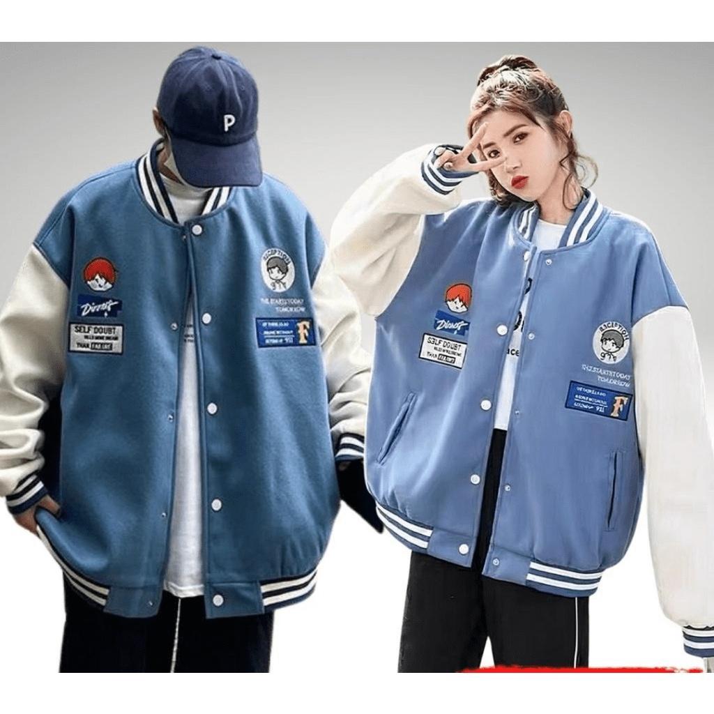 Áo khoác bomber nỉ ngoại cực HOT form to y hình LANA FASHION