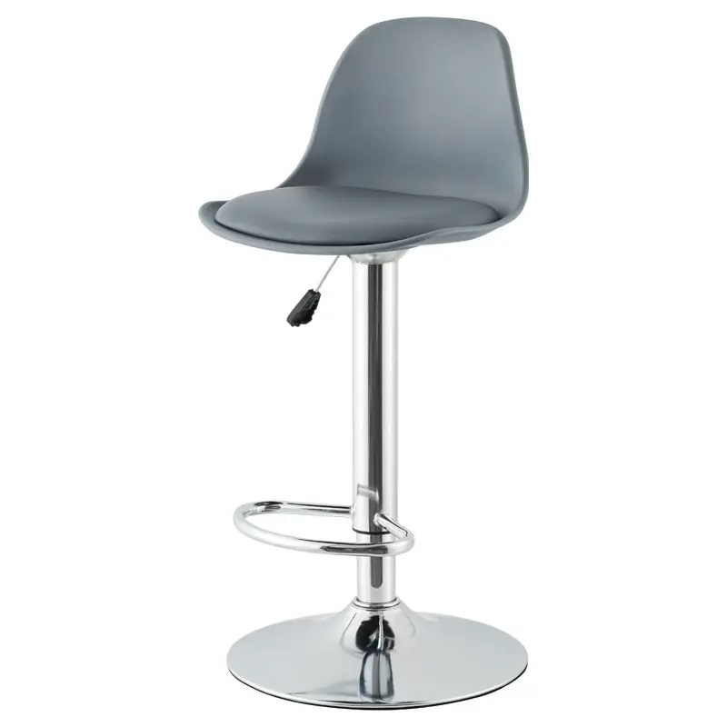 Ghế quầy bar, thu ngân, Ghế đệm da có tựa cao cấp / Newly Design Cheap Commerical Colorful Bar Furniture Seat