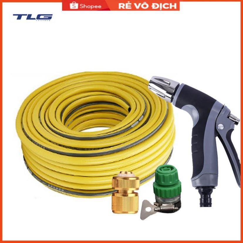 Bộ dây vòi xịt nước rửa xe,tưới cây tăng áp 3 lần 3-5m 206817