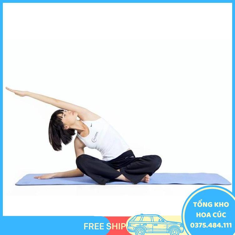 Thảm Mút Cao Su Tập Yoga - Giao Màu Ngẫu Nhiên - Vận Chuyển Miễn Phí Toàn Quốc