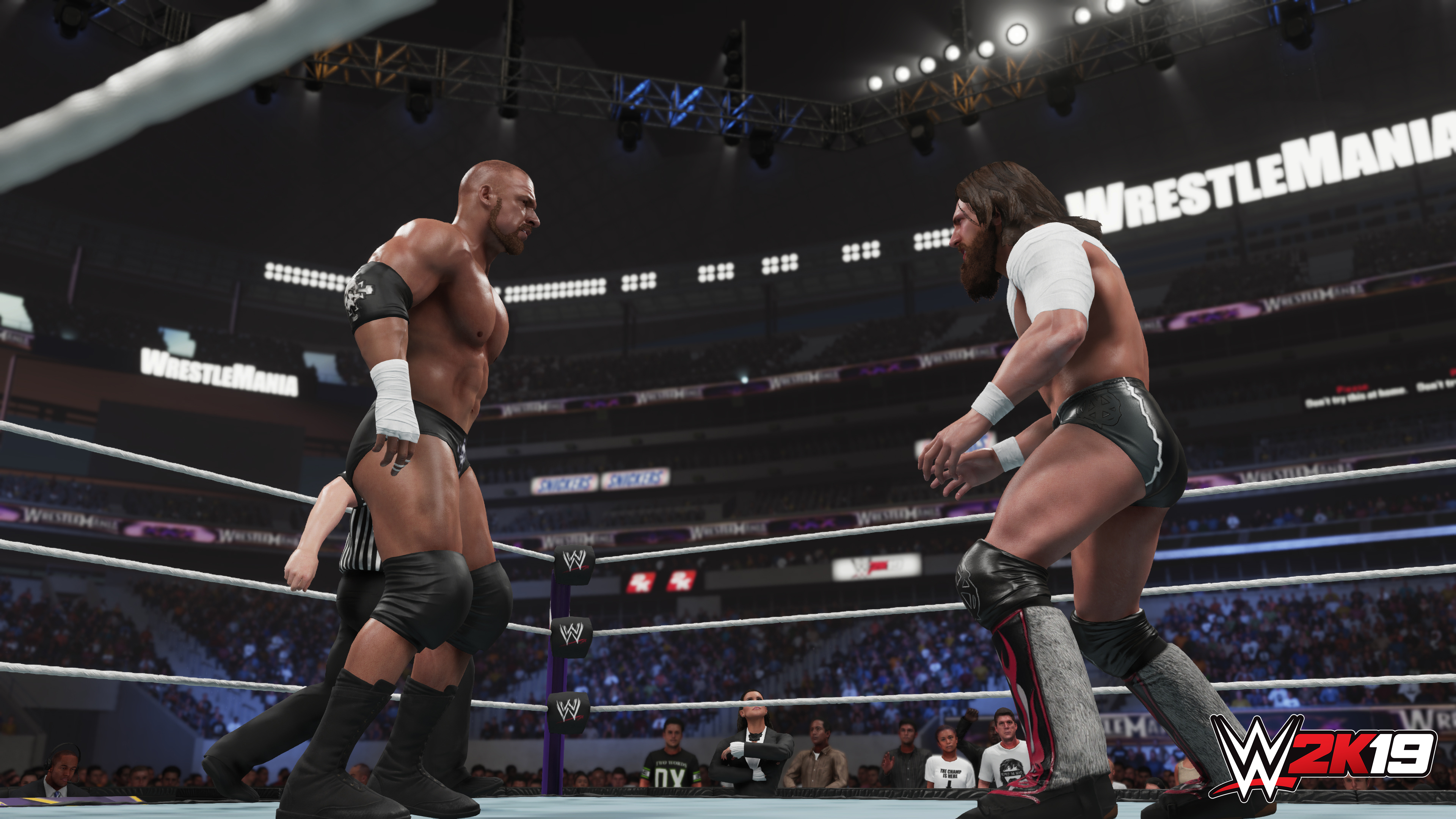 Đĩa Game Ps4: Wwe 2k19 hệ Eu - Hàng Nhập Khẩu