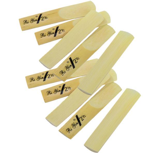 10pcs bE High Quality Premium cane Saxophone Reeds Strength 2.5 Reeds Free Ship