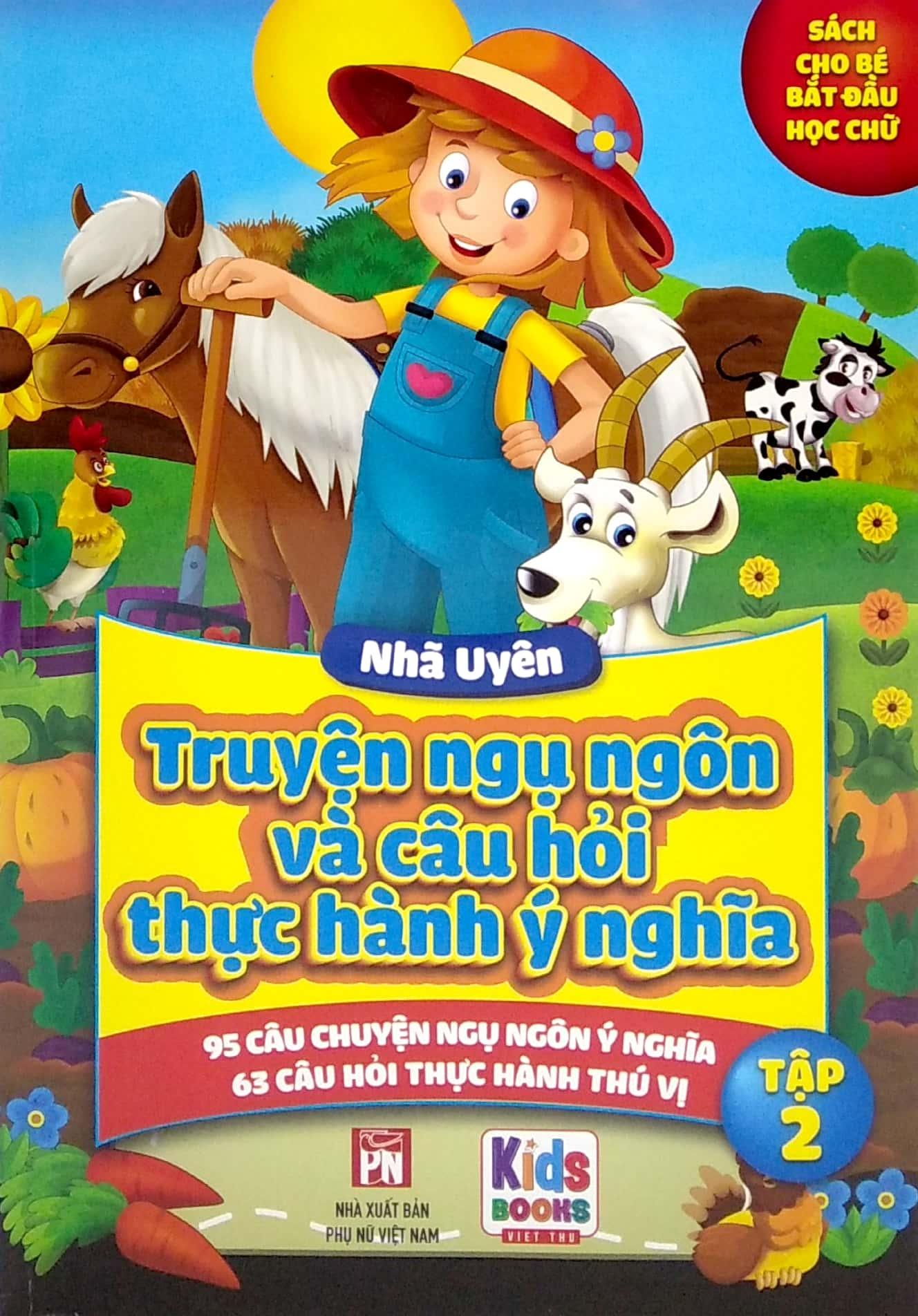 Bộ Sách Truyện Ngụ Ngôn Và Câu Hỏi Thực Hành Ý Nghĩa - 95 Câu Chuyện Ngụ Ngôn Ý Nghĩa