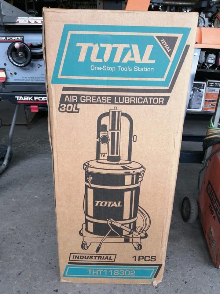 MÁY BÔI TRƠN DẦU MỠ 30L (6-8 BAR) TOTAL THT118302 - HÀNG CHÍNH HÃNG