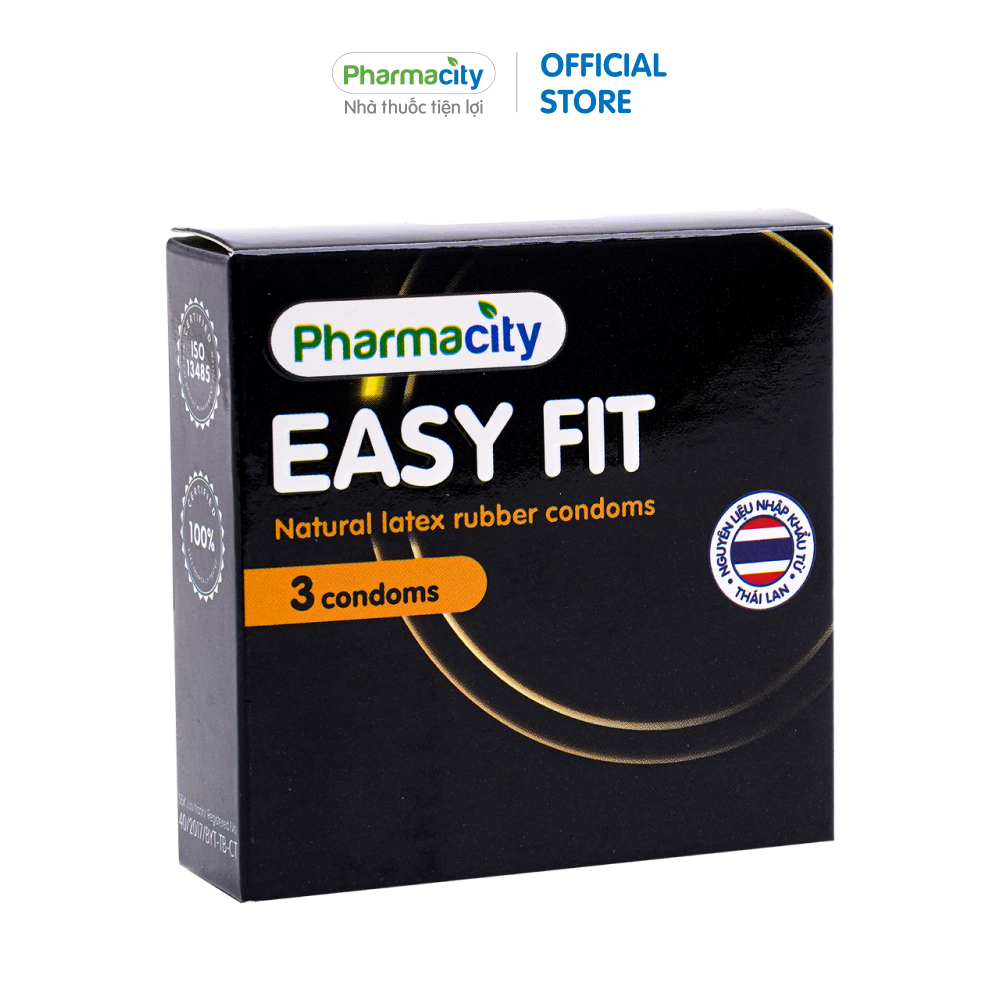 Bao cao su Pharmacity Easy Fit