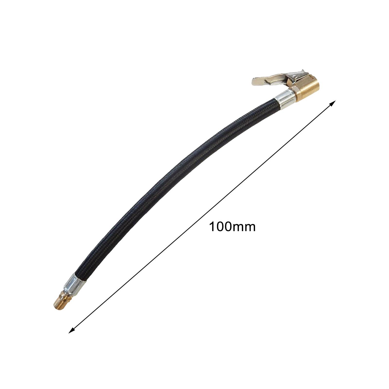 Tire Inflator Hose Adapter with Tyre Pump for Bike Motorcycle 100mm