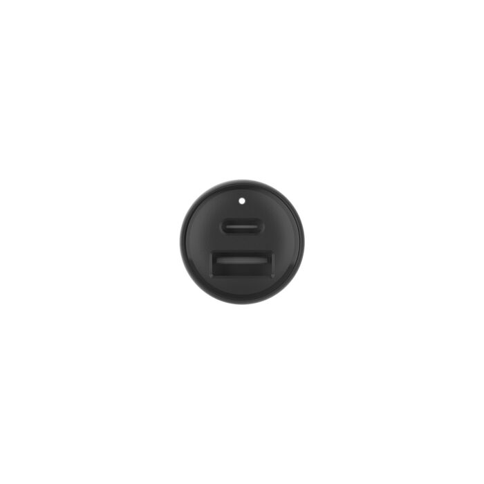 Sạc Ô Tô Hai Cổng 1A1C 42W Belkin BoostCharge CCB005QCBK, PD + Quick Charge, Hàng Chính Hãng