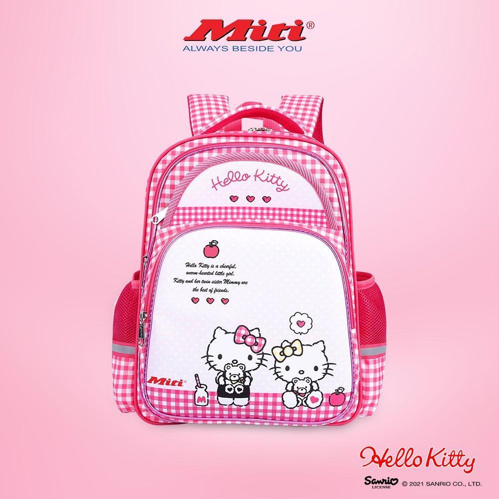 Balo Học Sinh Hello Kitty Siêu Nhẹ Dành Cho Bé Gái BL1077WL_KIT3