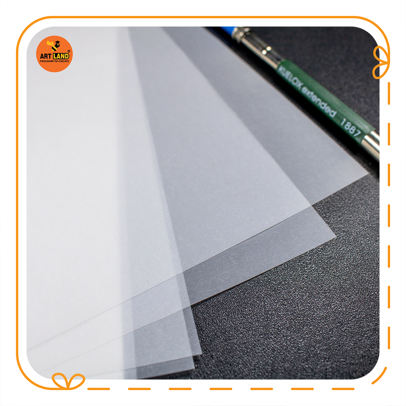Giấy Scan A4 Tracing Paper 53gsm Ứng dụng Sao Chép Họa Tiết