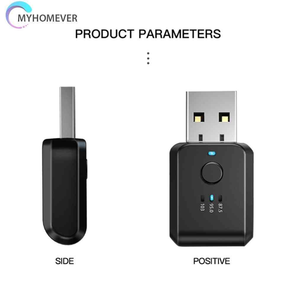 Máy Phát FM FM01 Kết Nối Bluetooth Không Dây Trong Xe Hơi