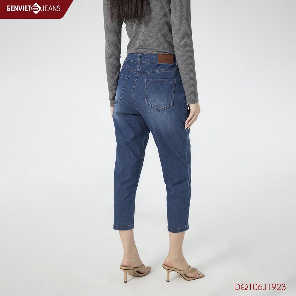 Quần dài jeans nữ GENVIET DQ106J1923