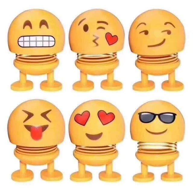 MẶT CƯỜI THÚ NHÚN LÒ XO EMOJI  (VIDEO, SẴN HÀNG)  Gmah