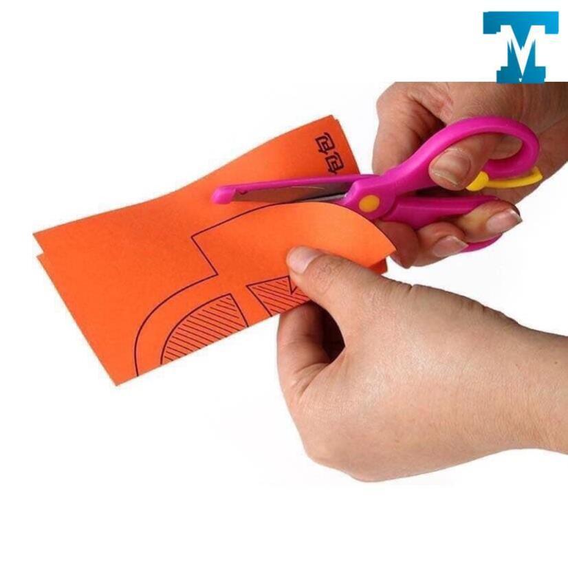 Bộ đồ chơi cắt giấy thủ công tạo hình cho bé