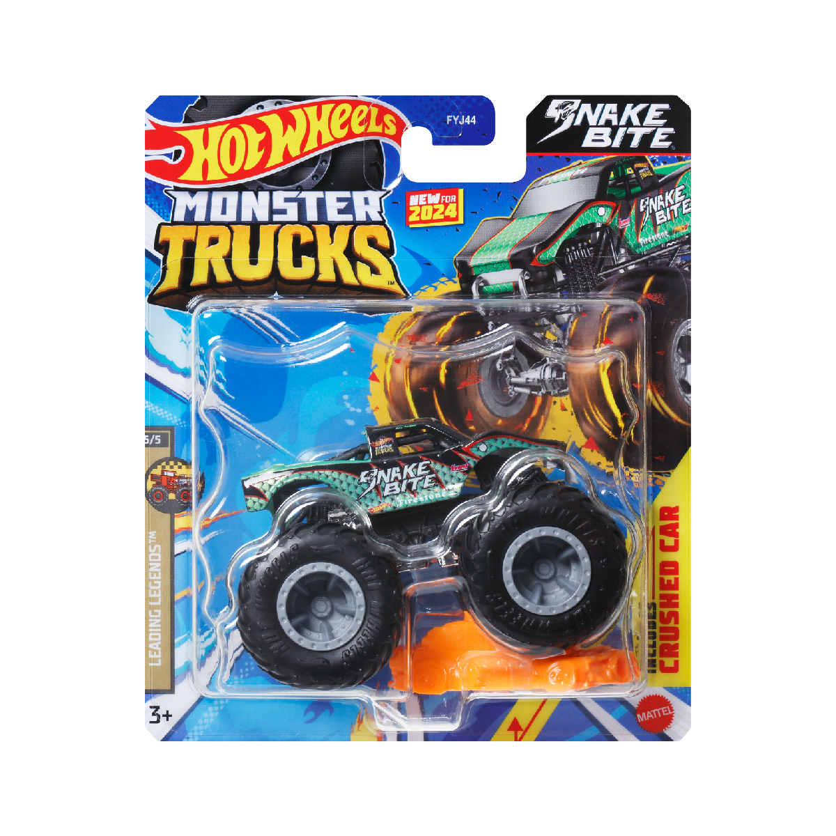 Đồ Chơi Siêu Xe Tải Quái Vật Monster Trucks Hot Wheels FYJ44 - Giao hàng ngẫu nhiên