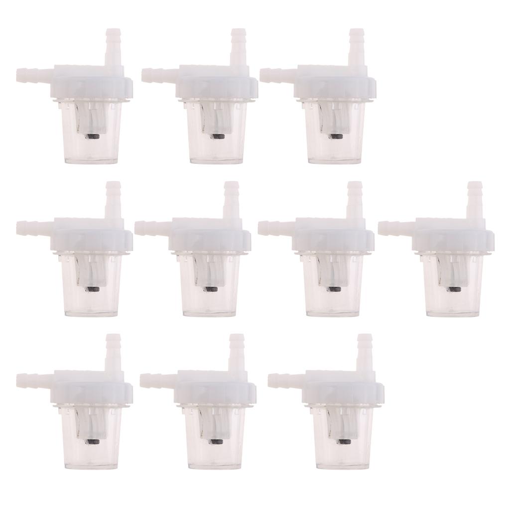 Universal Petrol Inline Fuel Filter LARGE Car Part Fit 6mm&8mm Pipes 10pcs