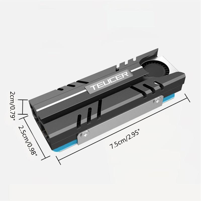 Quạt TảN NhiệT M.2 M2 2280 SSD PCIE NVME KèM QuạT TảN NhiệT