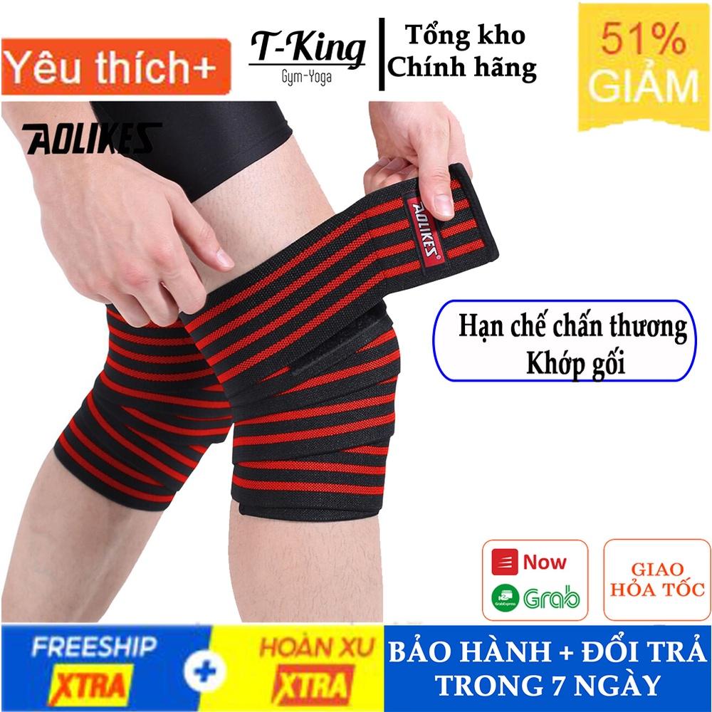 Quấn gối Aolikes ( 1 chiếc ) / Quấn đầu gối / Bảo vệ đầu gối / Băng gối tập Gym