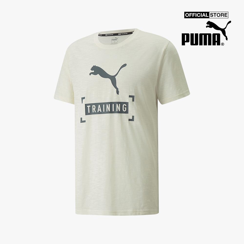 PUMA - Áo thun thể thao nam tay ngắn Graphic Recycled Training 521647