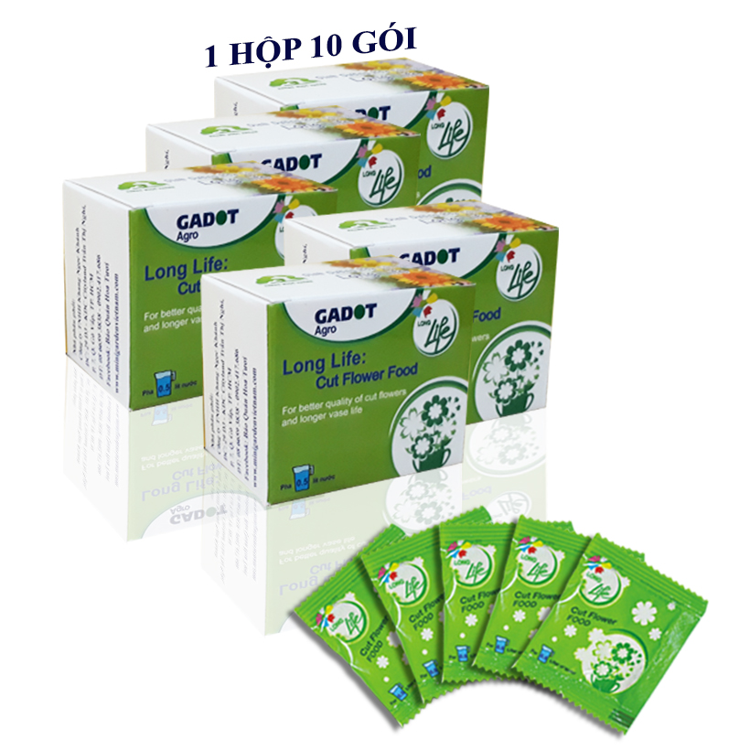 Chăm sóc hoa lâu tàn bằng bột dưỡng cho hoa cắt cành nhập khẩu Israel giữ hoa lâu tàn gấp 2 lần bình thường và 14 ngày không thay nước mới