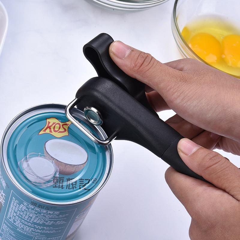 Safety Easy Stainless Steel Manual Can Opener Professional Effortless Openers with Turn Knob Household Kitchen Useful Tools