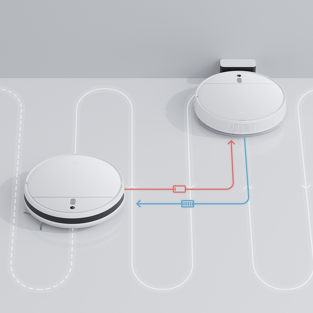 Robot hút bụi lau nhà Xiaomi Vaccum Mop 2 Lite - Hàng Chính Hãng