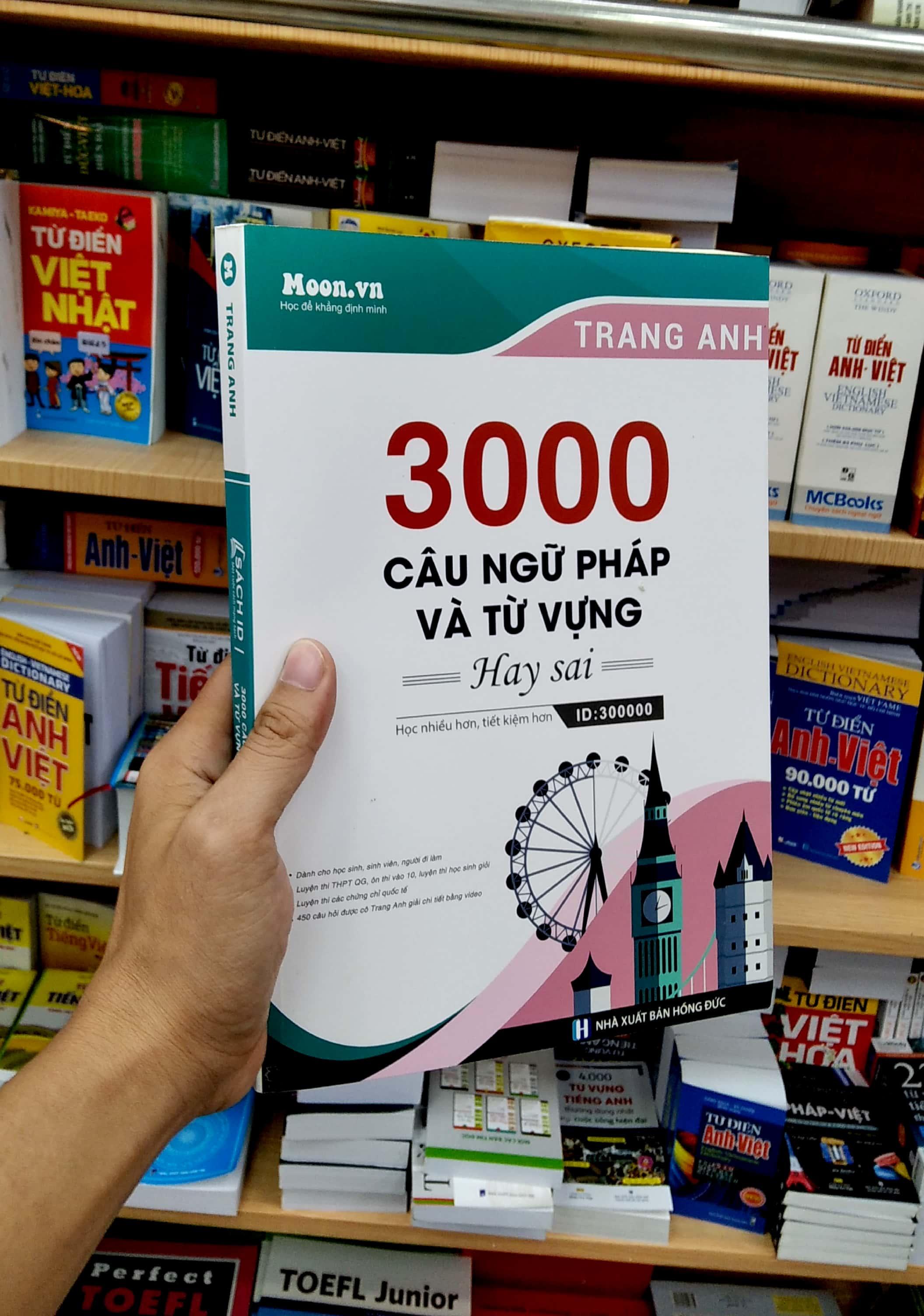 3000 Câu Ngữ Pháp Và Từ Vựng Hay Sai