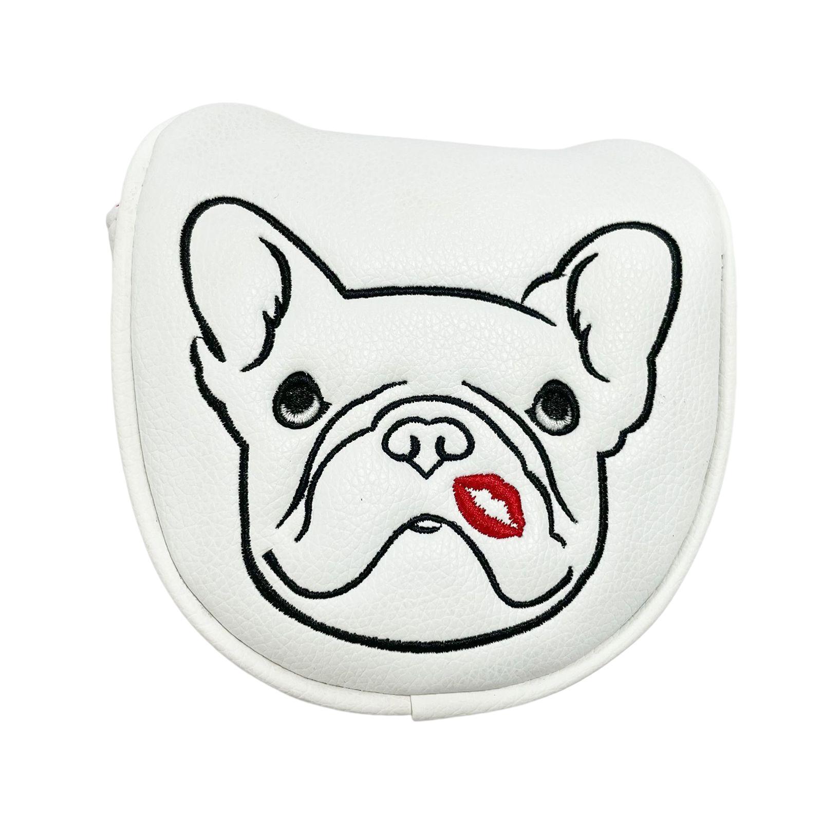 Golf Mallet Putter Head Cover Protection Guard PU Golf Club Headcover Gift