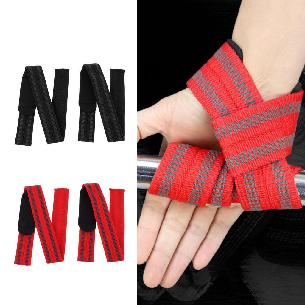 1 Pair Sports Wrist Wraps for Weight Lifting Power Lifting Strength Training Wrist