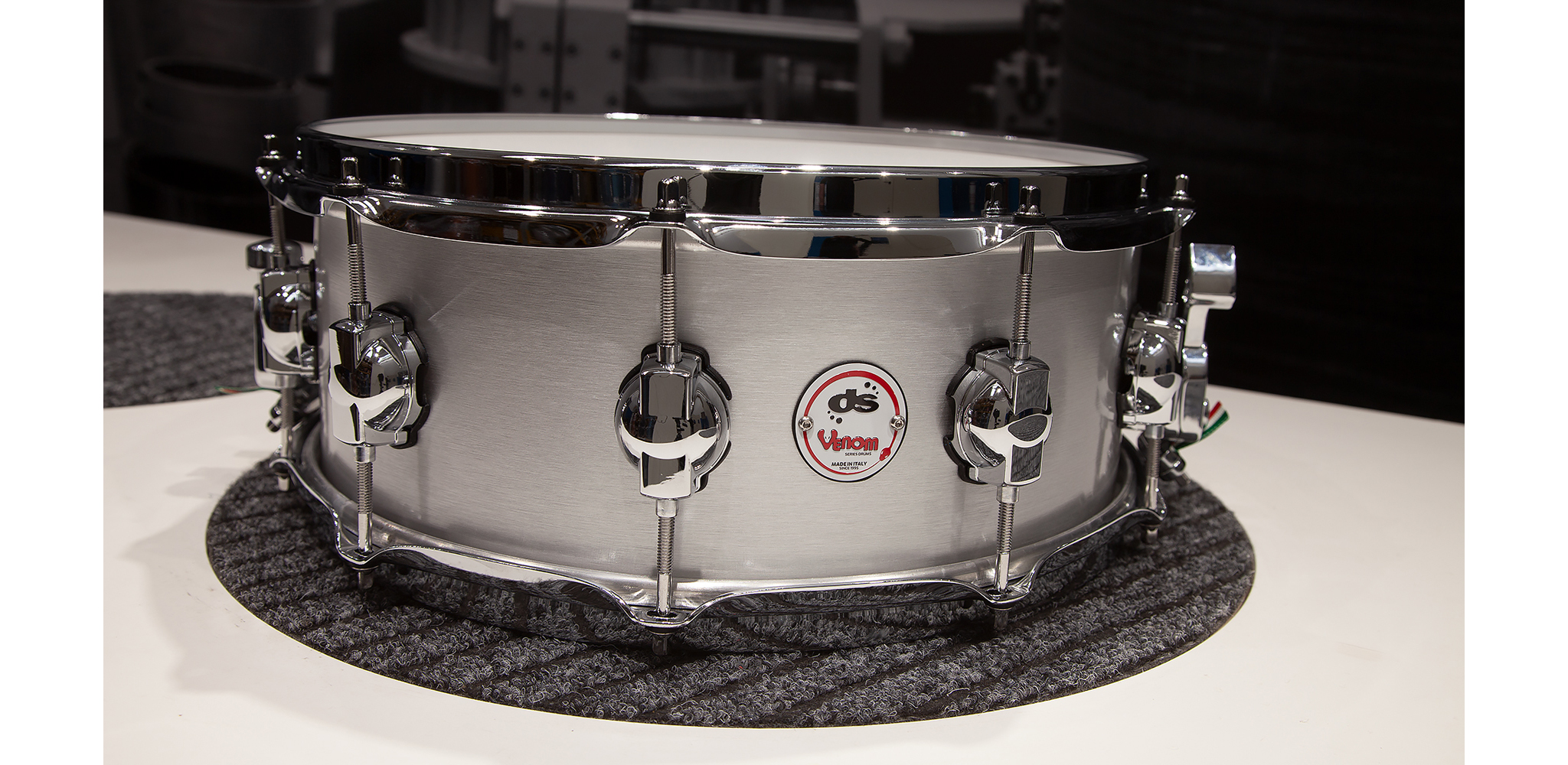 Venom 14"X6.5" Silver Cup snare DS Drum |DS DRUM DSVE1465SNECSI-HÀNG CHÍNH HÃNG