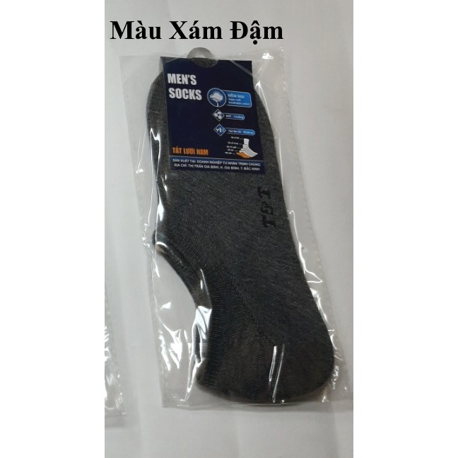 TẤT VỚ LƯỜI NAM In hình T&T Chất liệu thun cotton Thoáng mát Thấm hút ẩm MEN'S SOCKS