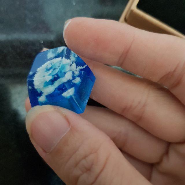 Keycap SA R1 Resin Sky Keycap/Nút bàn phím hình bầu trời mây màu xanh