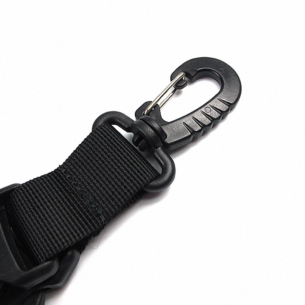 Móc khóa đa năng ngoài trời bằng sợi nylon ribbon D-type Ring