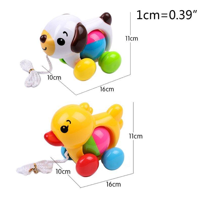 Bộ Đôi Thú Cưng Tinh Nghịch Cún Ngố-Vịt Tồ, Đồ Chơi Vận Động Bằng Nhựa