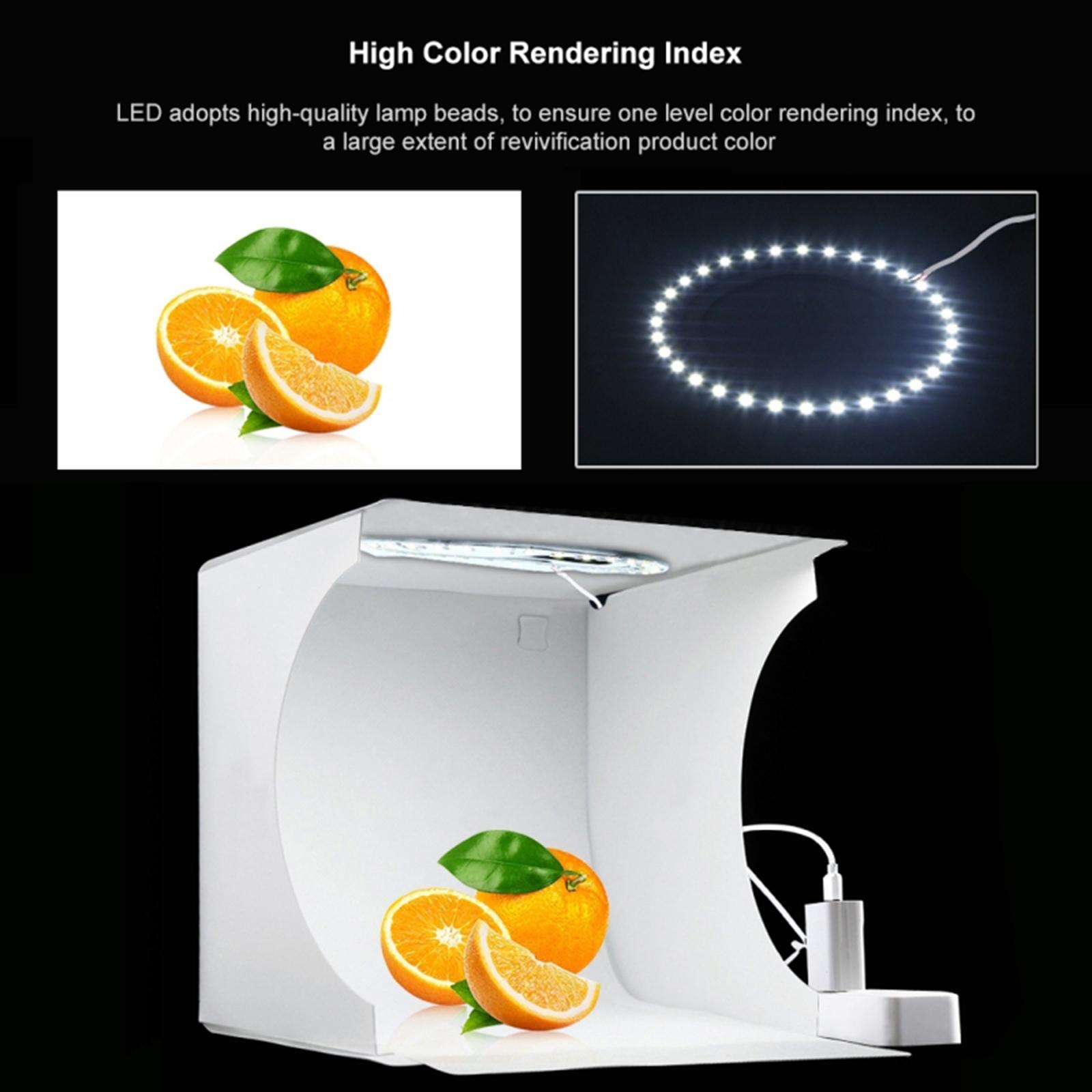 Foldable Portable Mini Photo Light Box Studio Home Photography Lighting Tent Kit