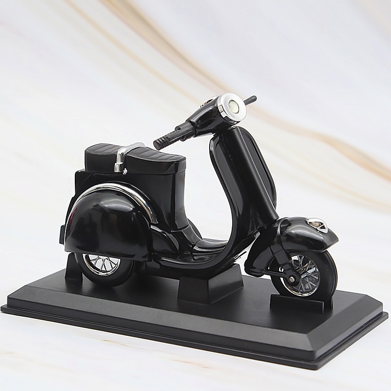 Hột quẹt bật lửa hình chiếc xe Vespa kim loại - xài gas