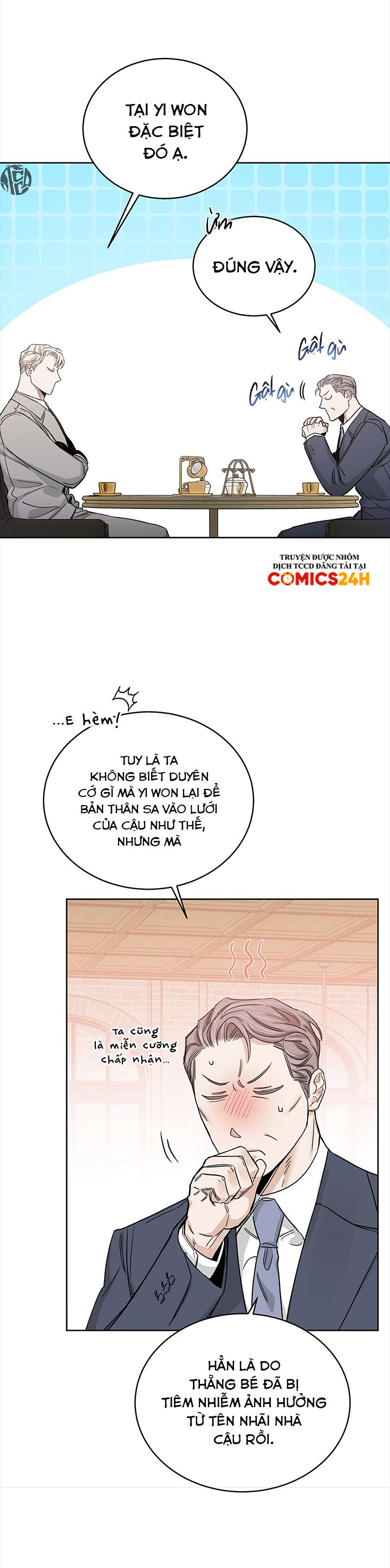 đoá hồng và ly champagne chapter 0.21 18