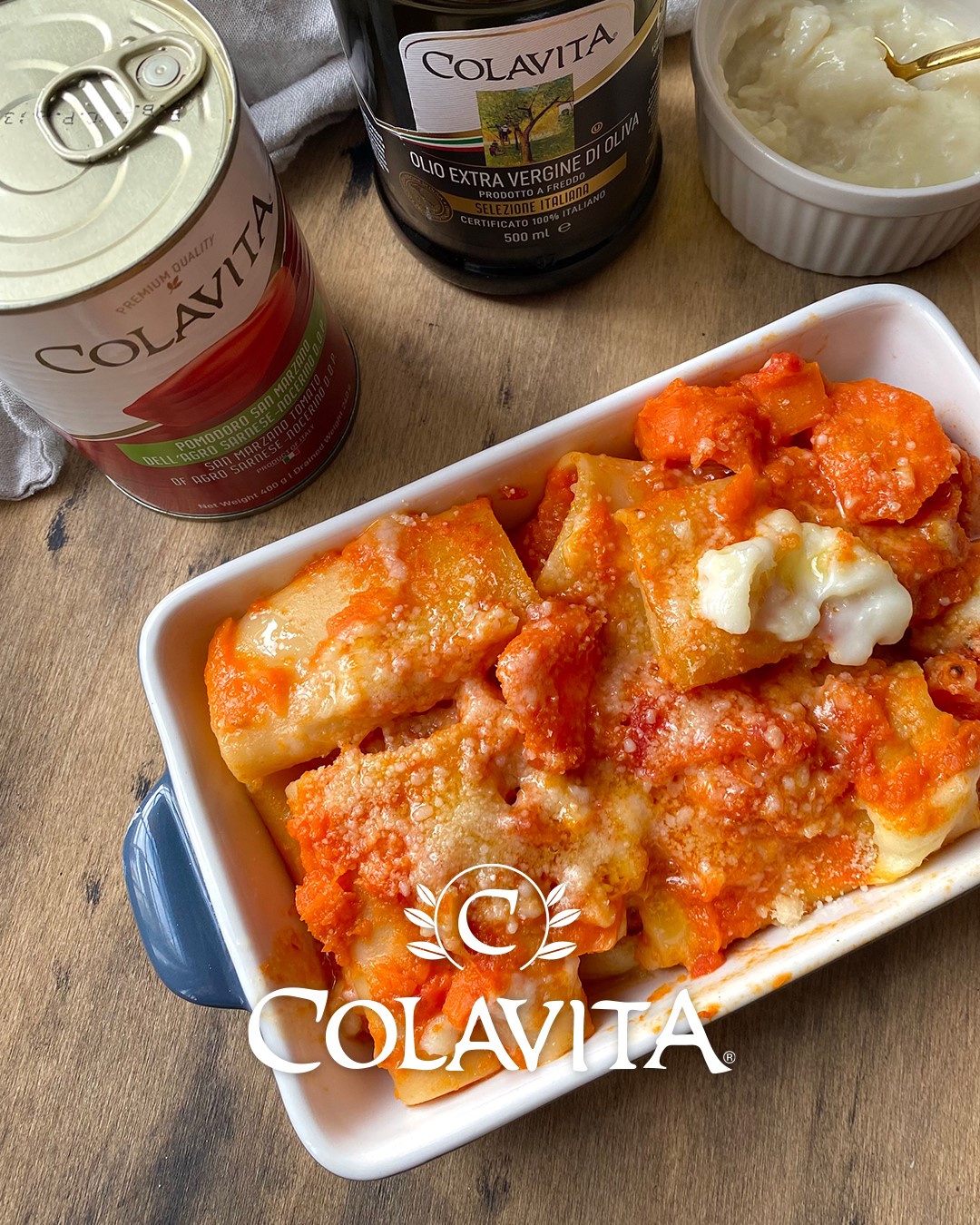 Cà Chua Colavita San Marzano Tomatoes Nguyên Trái Làm Pasta, Pizza, Nấu Sốt 400g Xuất Xứ Ý