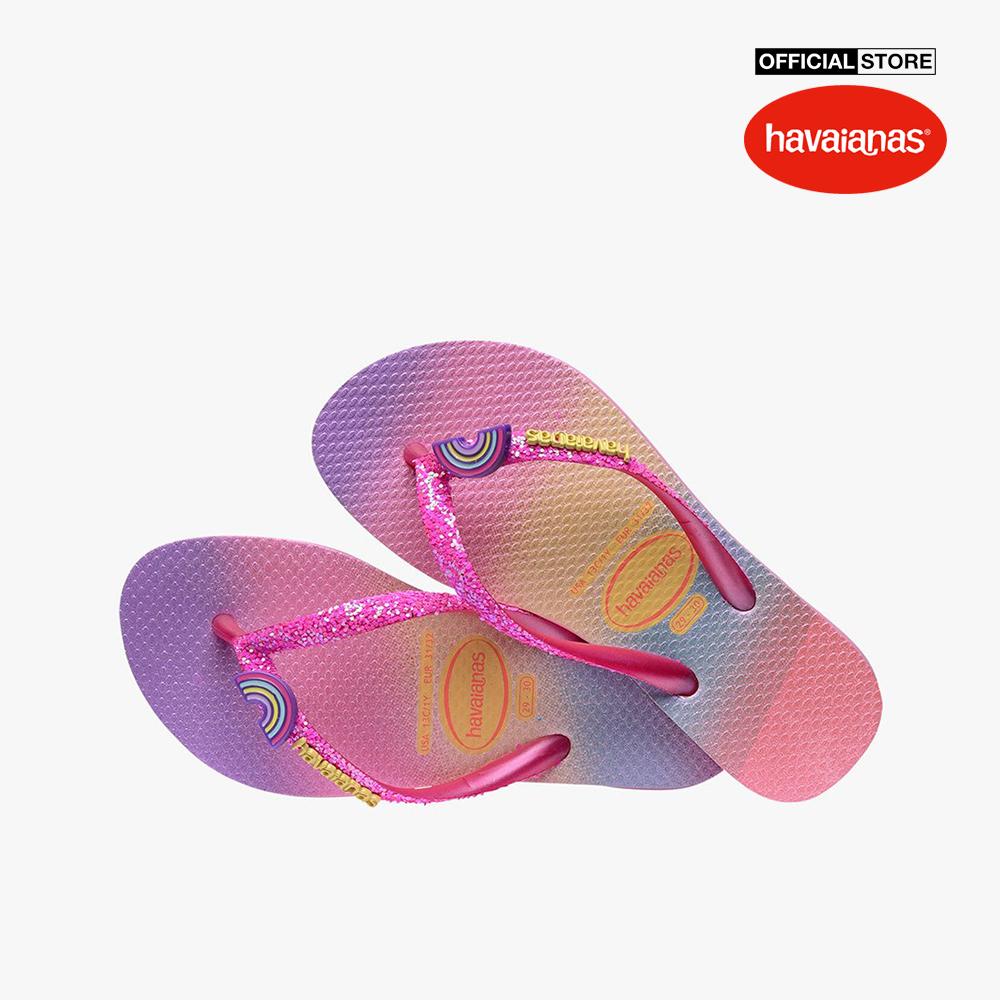 HAVAIANAS - Dép kẹp bé gái Kids Slim Glitter II 4146976