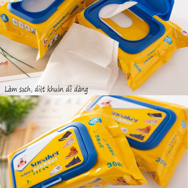 Combo 2 Khăn Lau Giày Siêu Sạch Giúp Giày Bạn Luôn Sạch - 00036