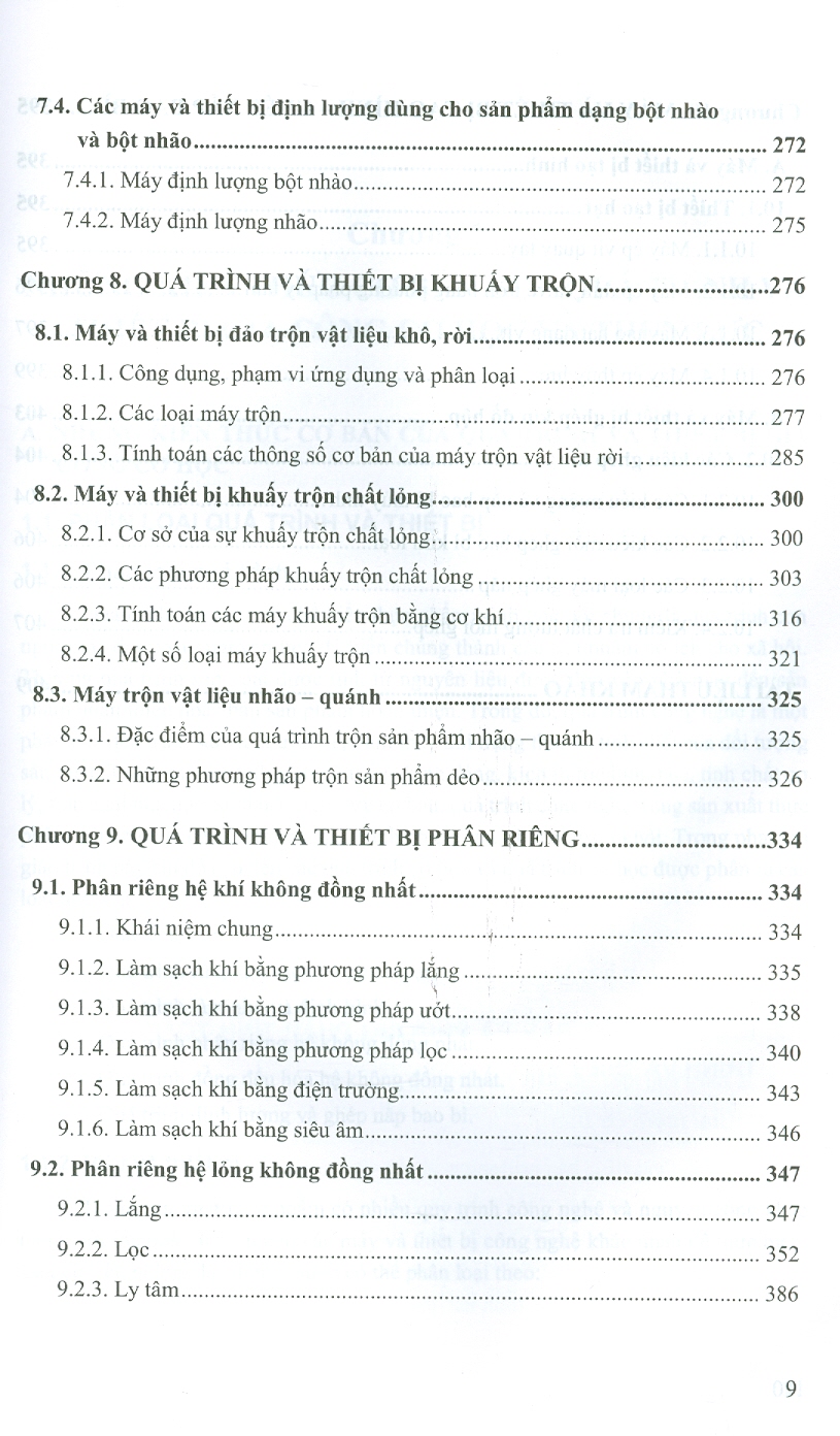 Giáo Trình Các Quá Trình Và Thiết Bị Trong Công Nghệ Thực Phẩm - Công Nghệ Sinh Học - Tập III: Quá Trình Và Thiết Bị Cơ Học