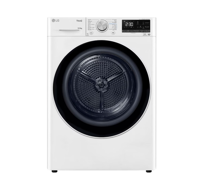[Chỉ giao Miền Bắc] Máy sấy LG DUAL Inverter Heat Pump 10.5kg màu trắng DVHP50W - Hàng Chính Hãng