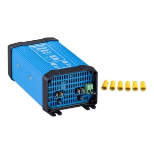 Bộ biến đổi điện 24Vdc sang 12Vdc, dòng điện ngõ ra 40A (Uout=13,2V) của thương hiệu Victron Energy.