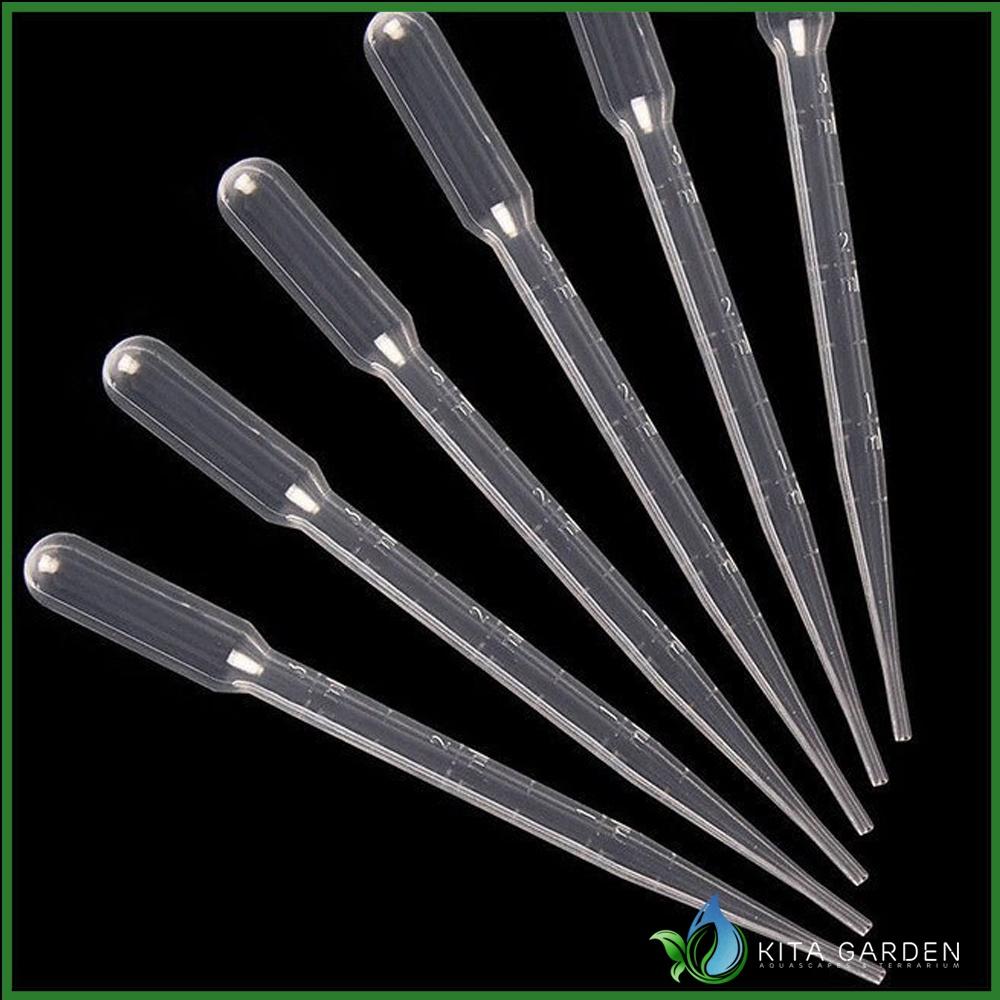 Ống Hút Artemia - Ống nhỏ giọt - Pipet nhựa 3ml - 5ml -10ml vô trùng đạt tiêu chuẩn ISOLAB